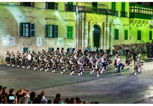 The Massed Pipes and Drums malta, About the 2019 Edition malta, Malta Military Tattoo malta